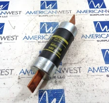 Gould NRS 500 NRS500 500 Amp 600 Volt One Time Non Renouvelable Fuse new in box