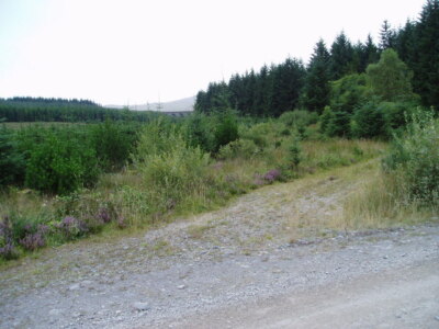 Photo 6x4 Track junction near Meikle Cullendoch Big Water of Fleet The ar c2007