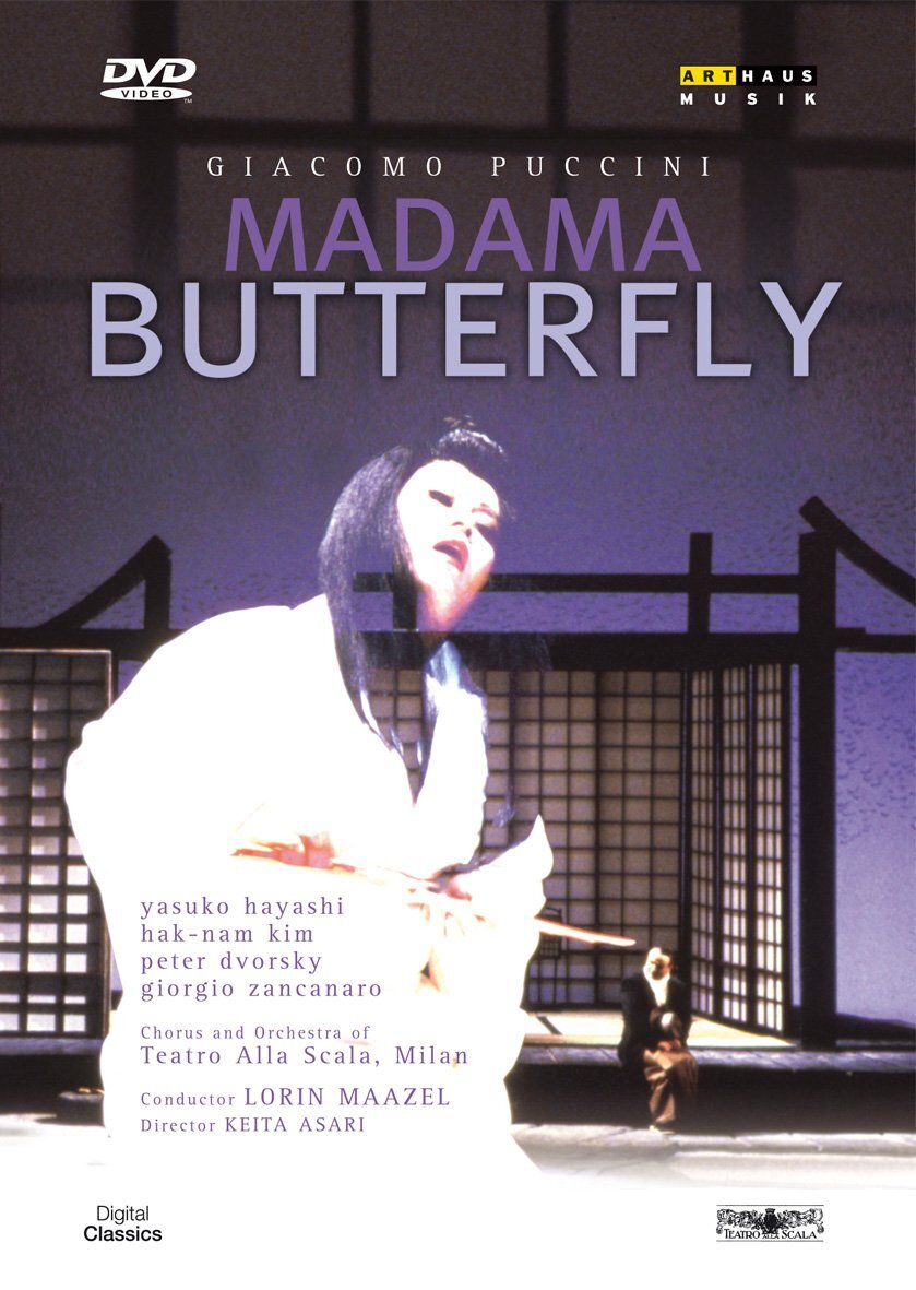 Music Dvd Giacomo Puccini - Madama Butterfly