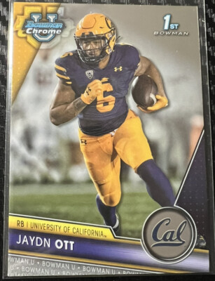 2023 Bowman Chrome University Jaydn Ott 1st Bowman #52 California