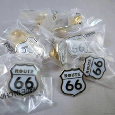 WHOLESALE LOT OF 12 RT ROUTE 66 USA ROAD STREET SIGN PINS lapel hat America West
