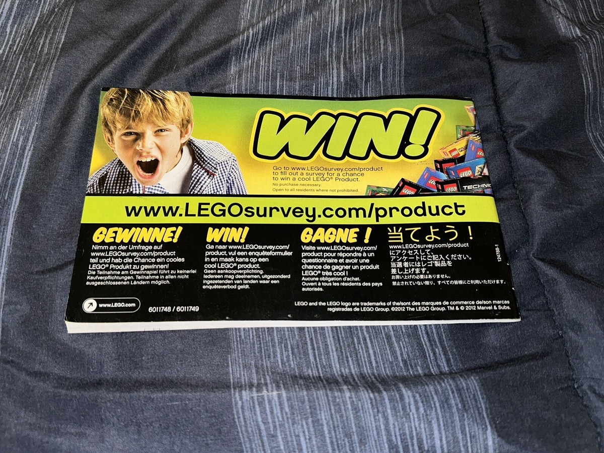 LEGO 6866 Marvel Super Heroes: Wolverine's Chopper Showdown