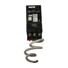 Siemens QPF220 20A 2-Pole 120/240V GFCI Circuit Breaker Ground Fault - FLAW