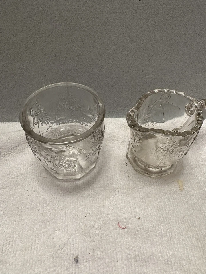 Vintage Creamer & Sugar Bowl; Lead Crystal; NWT; See Labels; German Lausitzer - Image 2 of 3