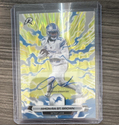 Topps 2026 Resurgence Amon-Ra St. Brown Auto 1/15 Detroit Lions #32