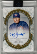 Roger Clemens 2024 Topps Transcendent Collection Auto /25 TCA-RCL Blue Jays