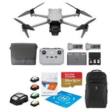 DJI Air 3S Drone Fly More Combo with RC-N3 Remote Controller, Bundle with 128GB
