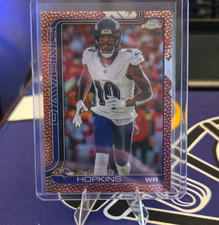 2025 Topps Chrome DeAndre Hopkins Pigskin #20 Baltimore Ravens Football Card