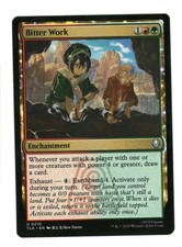 Bitter Work 210 Uncommon Avatar: The Last Airbender Magic: The Gathering NM