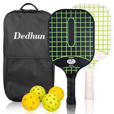 Pickleball Paddles Set of 2, USAPA Approved Fiberglass Surface Pickleball Set...