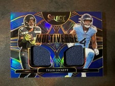 2025 Panini Select - Multiverse Tyler Lockett #MVJ-TLT Blue Prizm (MEM)