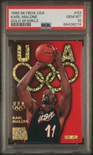 1996 SkyBox USA #G3 Karl Malone Gold Sparkle PSA 10