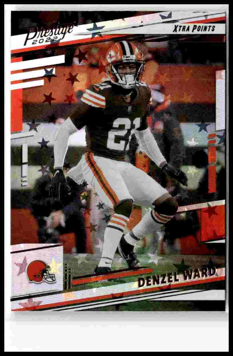 2022 Panini Prestige #73 Denzel Ward Xtra Points Astral