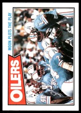 Warren Moon 1987 Topps #306 Houston Oilers NFL READ FREE SHIPPING AutographDen