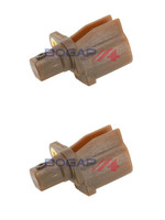 2X Bogap ABS-SENSOR Raddrehzal Hinten Passend FüR Ford C-MAX Focus Grand Kuga MO