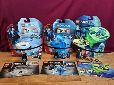 Lego Ninjago 70636 Zane+ 70635 Jay Spinjitzu Master, 70744 Airjitzu Wrayth Flyer
