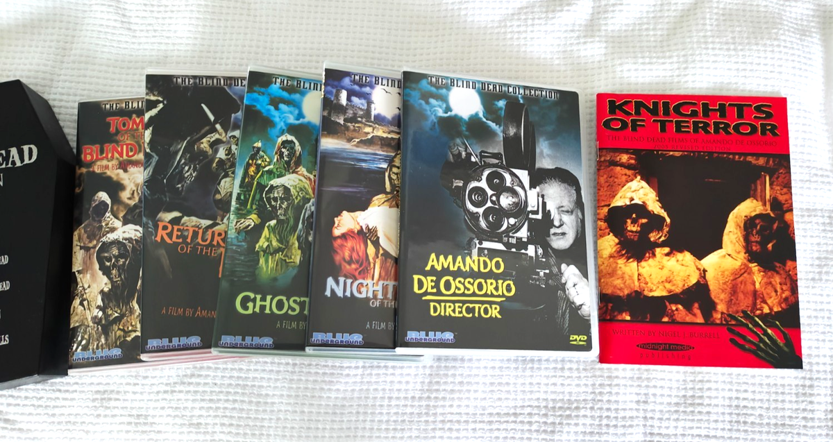 THE BLIND DEAD COMPLETE DVD-BOX エルゾンビ The Blind Dead Collection (DVD, 2005, 5-Disc Set, Limited Edition