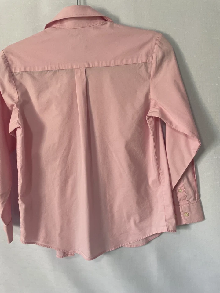  Chaps Lote De 3 Camisas De Vestir Niños 10/12 Abotonadas Manga Larga Color Plano Foto 3 de 4