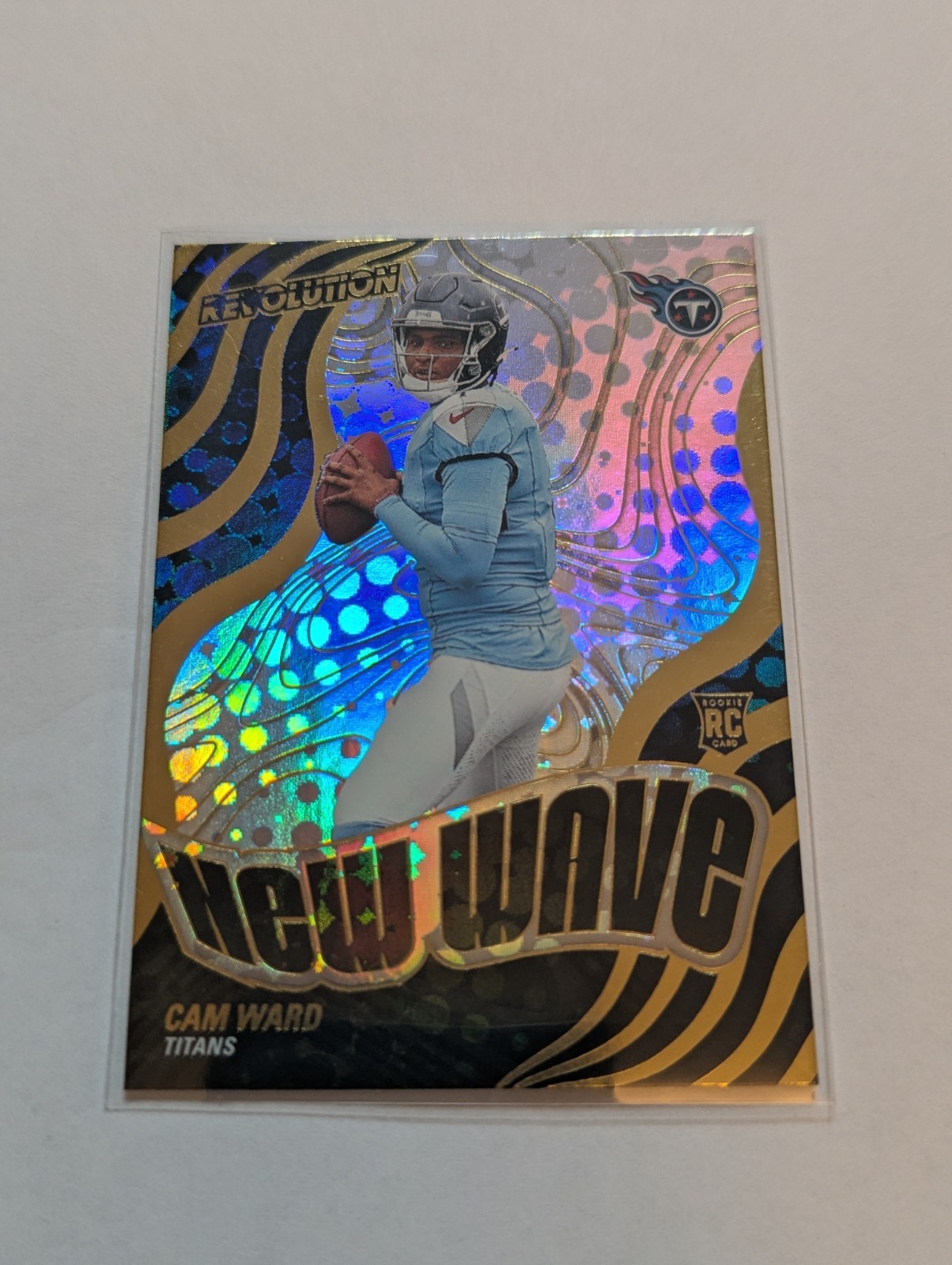 TITANS 2025 Panini Revolution Cam Ward #4 New Wave (RC)