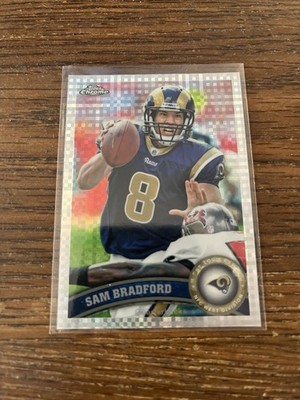 2011 Topps Chrome - Sam Bradford #34 X-Fractor