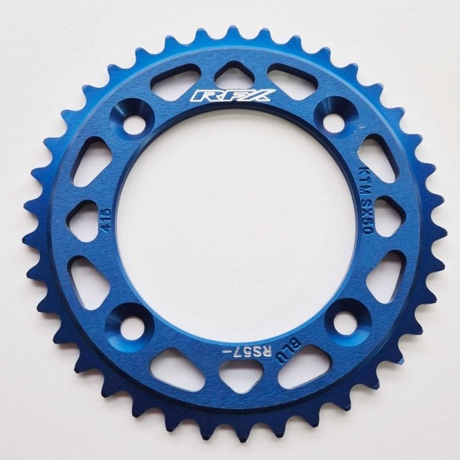 RFX Pro Series Elite REAR 38T Sprocket - 415 Pitch SX50 14-26 TC50 17-26 (Blue)
