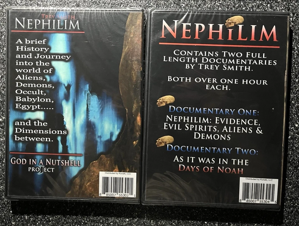 NEPHILIM DVD Set Trey Smith 2-Disc God in a Nutshell Evil Spirits Aliens Demons - Image 2 of 2