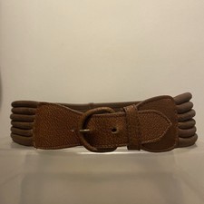 Vintage Mulberry leather belt - brown
