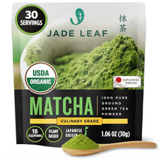 Jade Leaf Matcha Organic Culinary Grade Matcha Powder - Japanese Green Tea
