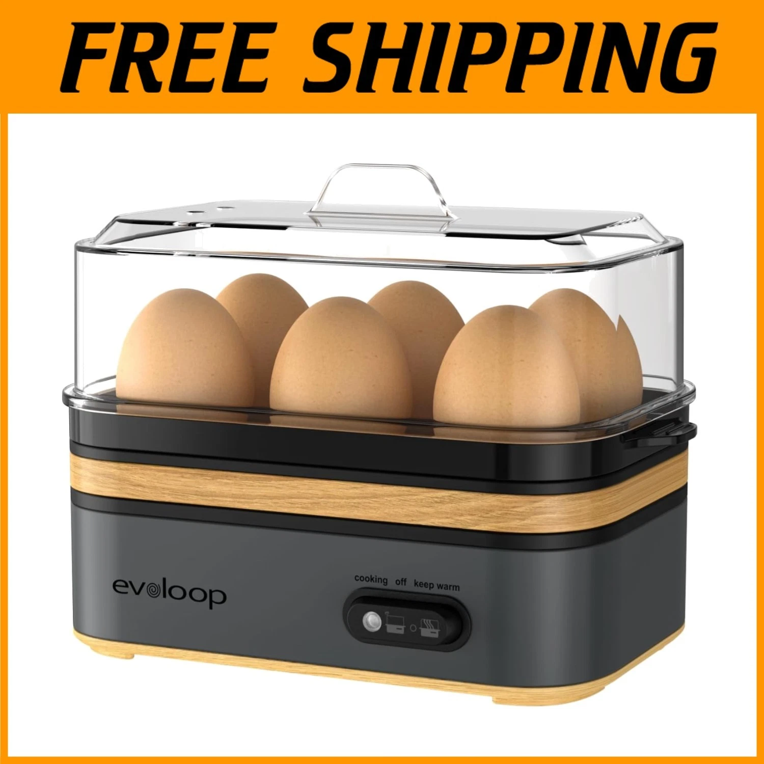 Stainless Steel Egg Cooker - Perfect Breakfast Solution//