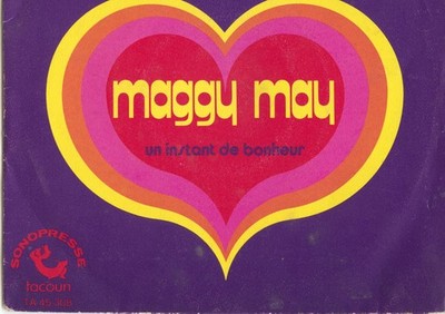 VINYL 45 TOURS - RICHARD ANTHONY - MAGGY MAY