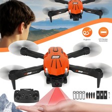 Drohne Quadrocopter 3 Akkus Spielzeug Drohne Pro Tragbar für Jungen Mädchen