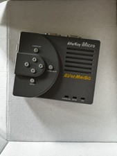 AVerMedia AVerKey iMicro VGA Video Scan Converter Gray no Power Supply Cables