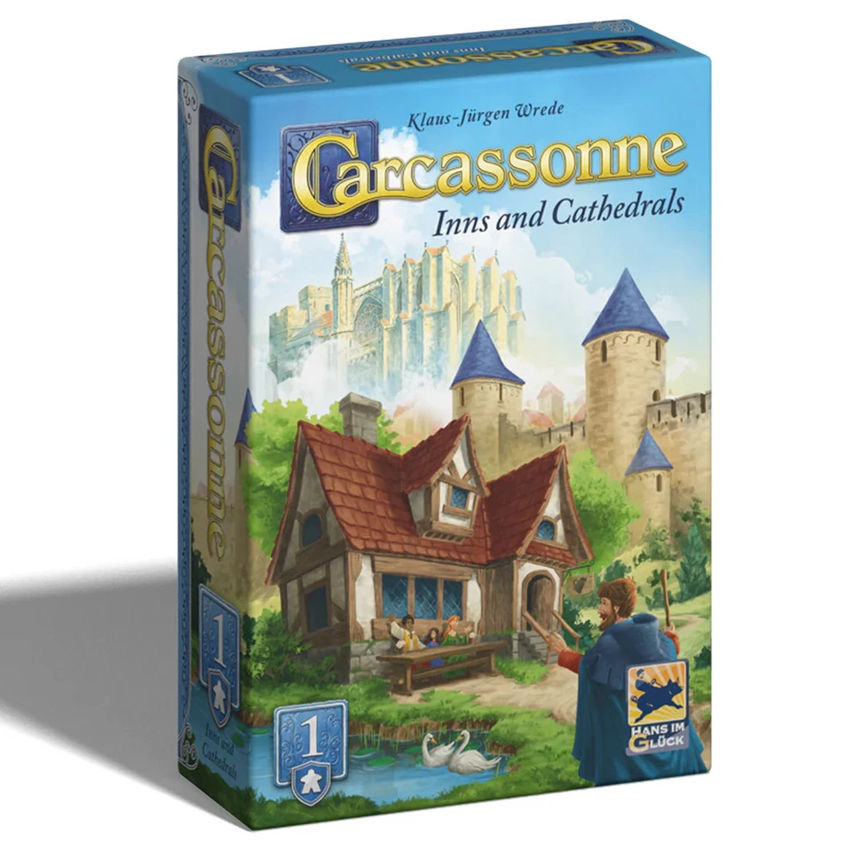 Carcassonne Exp1 (V3.1) : Inns & Cathedrals Board Game