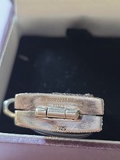 Vintage Buccellati Sterling Silver 925 Onyx Purse Locket Pendant – Made in Italy