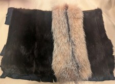LOT OF GENUINE DARK MINK CRYSTAL FOX FLY TYING 42