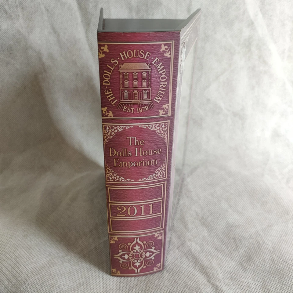 Puppenhaus Emporium Buch Display Ecke Zimmer Box 2011 Holz 8" x 7" Sammler - Bild 3 von 4