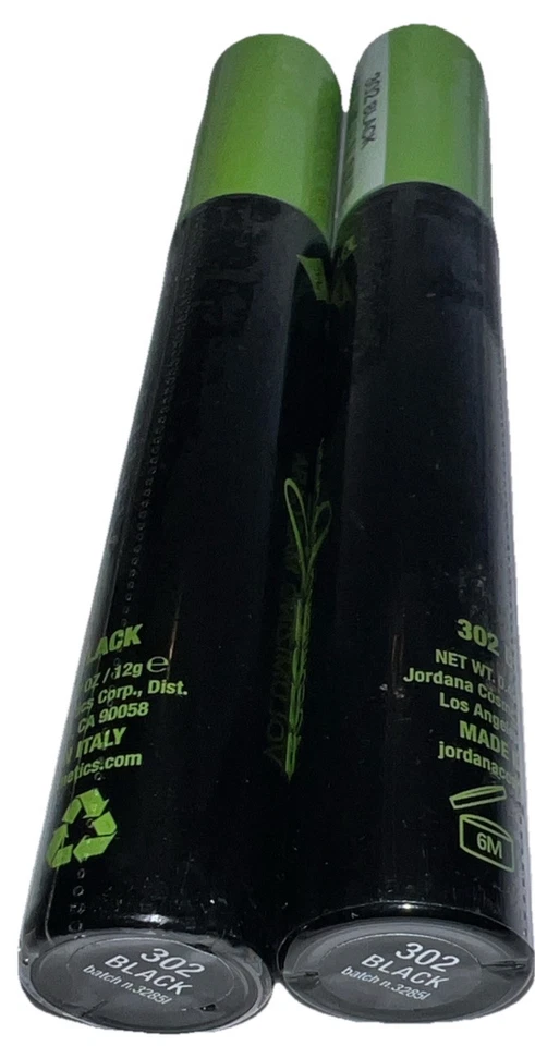 Pack Of 2 Jordana BEST LASH EXTREME VOLUMIZING MASCARA #302 Black (New/Sealed) - Image 3 of 4