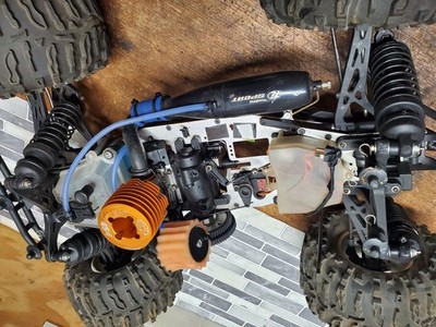 Vintage Losi LST Aftershock 454 Nitro Monster Truck Running | eBay