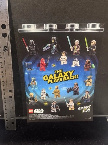 Lego Star Wars Smart Play-  STICKER SHEET  PROMO - New