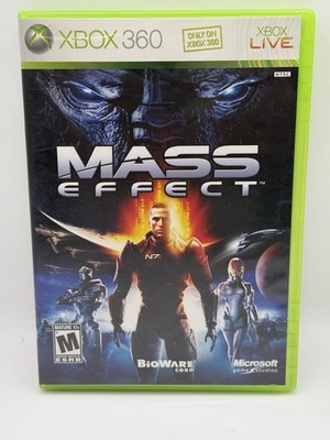 Mass Effect (Microsoft Xbox 360, 2007) Complete w/ Manual