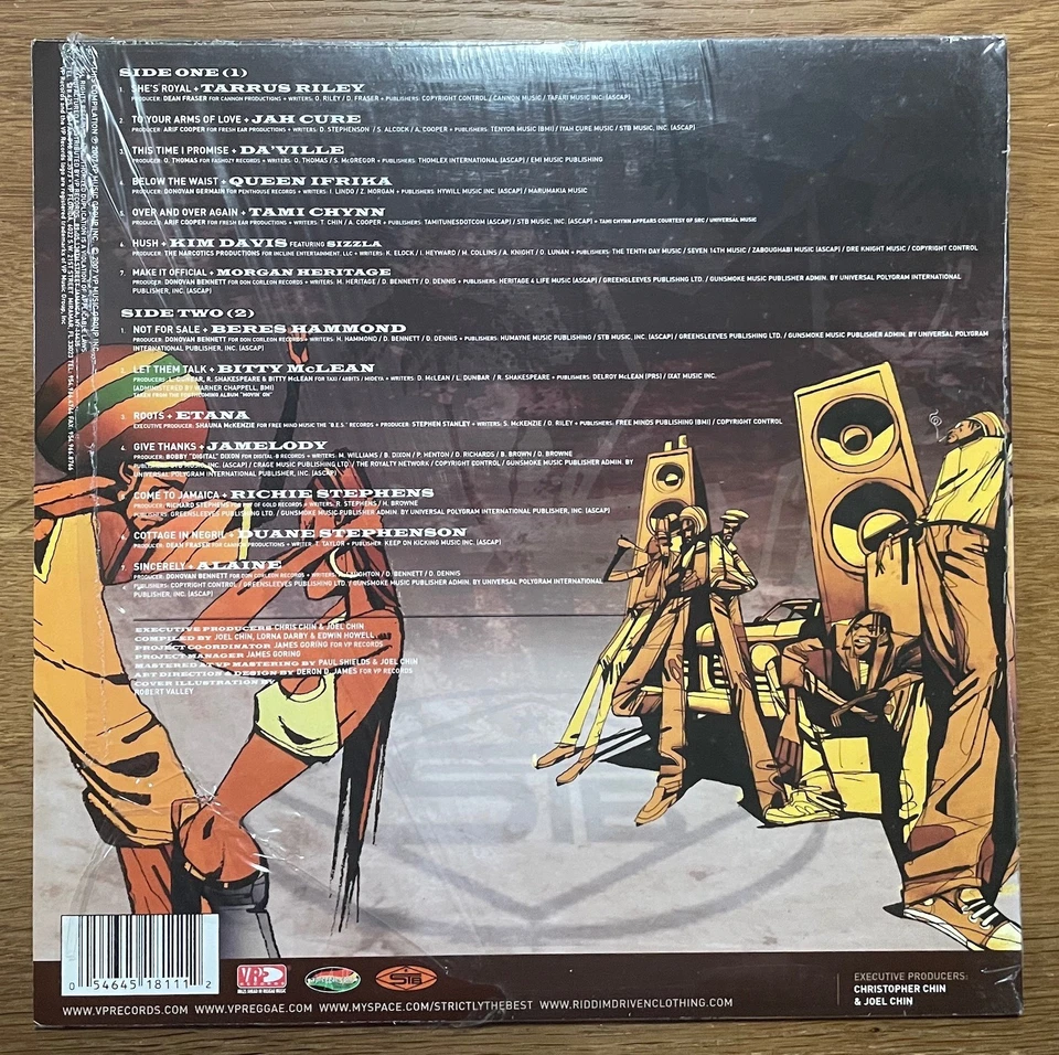 LP VARIOUS Strictly The Best 38 REGGAE dancehall - Bild 2 von 2