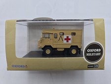 Oxford Diecast 76LRFCA001 1:76 Army Land Rover FC Ambulance Gulf War, BNIB.