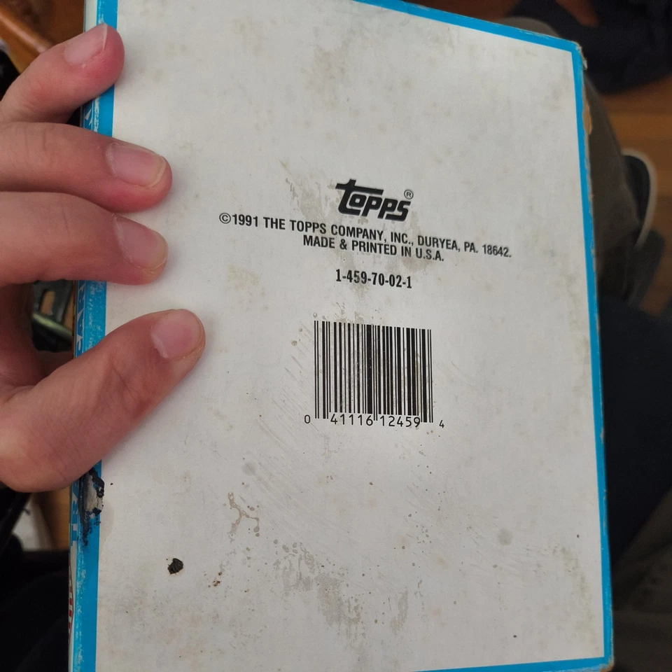 1991 Topps Desert Storm Trading Card 36ct Caixa Completa Cartões Fechados Victory Series - Imagem 3 de 4