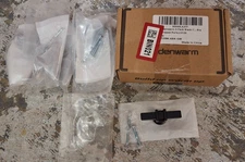 Goldenwarm Kitchen Cabinet Hardware 6-Pack Handles Pulls 2" Black T-Handles