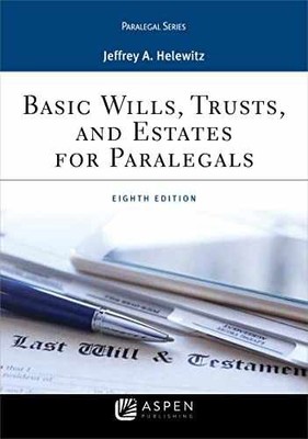 Basic Wills, Trusts, and Estates - Paperback, by Helewitz Jeffrey A. - Very Good
