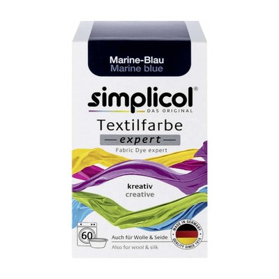 Simplicol Textilfarbe expert Marine Blau, 150 g