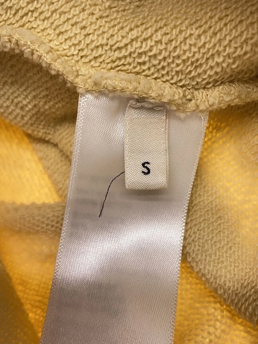 Felpa con cappuccio CELINE S cotone giallo 2Y321670Q usata