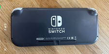 Nintendo Switch Lite Grey Handheld Console 32GB 720p Wi‑Fi Region Free 2019