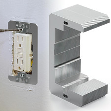 30 Pcs Wall Plate Spacers, Metal Outlet Spacers for Electrical Box, Flush Fit Le