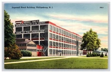 Postcard: NJ Ingersoll Rand Building, Phillipsburg, New Jersey - Unposted